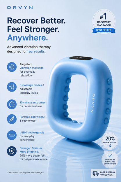 ORVYN Cordless Fascia Ring Massager